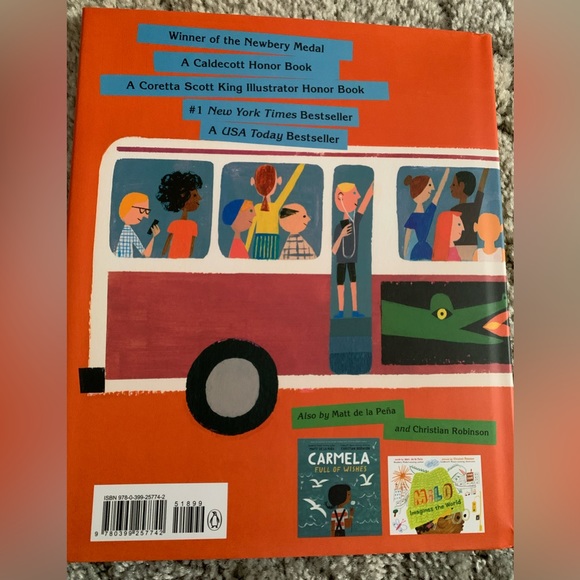 New Kids Hardcover Award Winner 3 Book Bundle: with Last Stop on Market Street - Picture 3 of 10